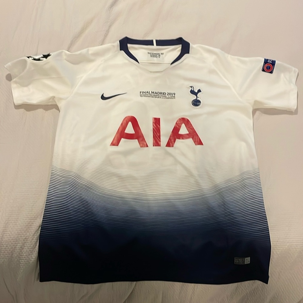 Tottenham Hotspur Harry Kane Nike Champions League Final Jersey